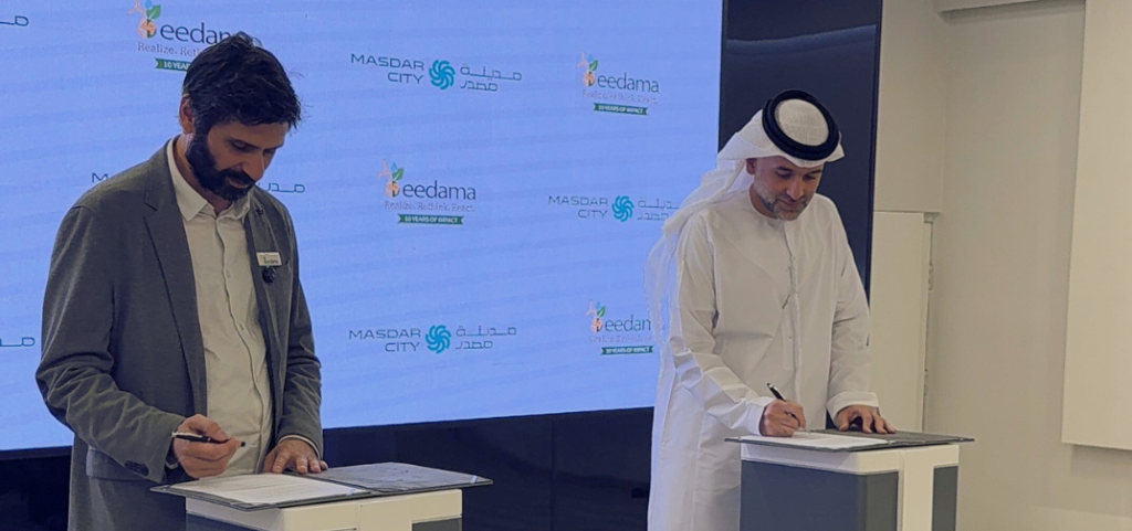 Masdar City and Eedama Celebrate 10 Years of Collaboration with Exclusive Sustainability Outreach Agreement